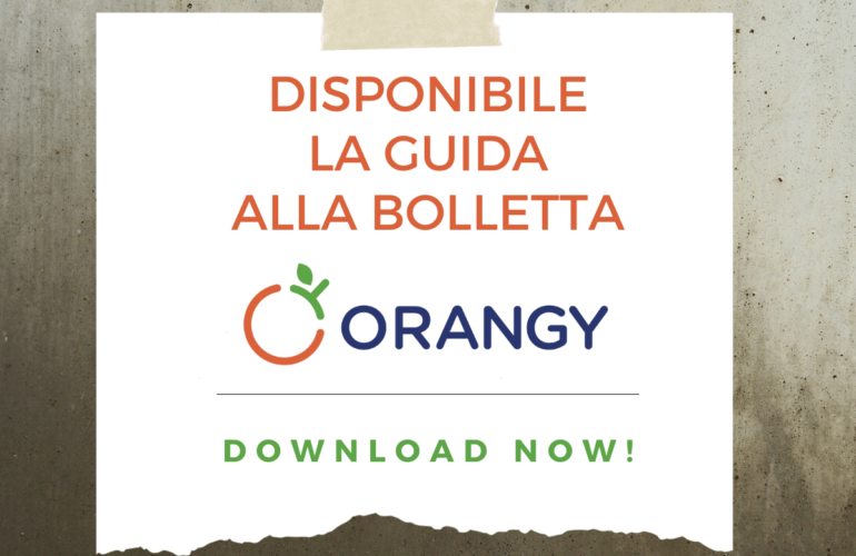 guida alla bolletta Orangy