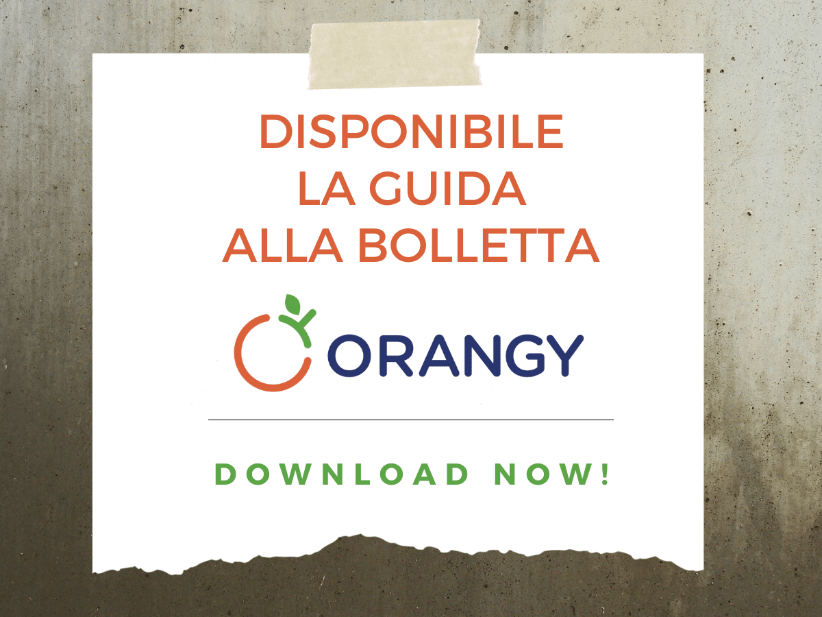 guida alla bolletta Orangy